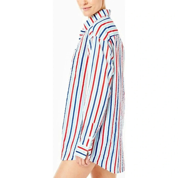 NWT Addison Bay Naples Shirt Dress Cover Up Size XS - Picture 3 of 7